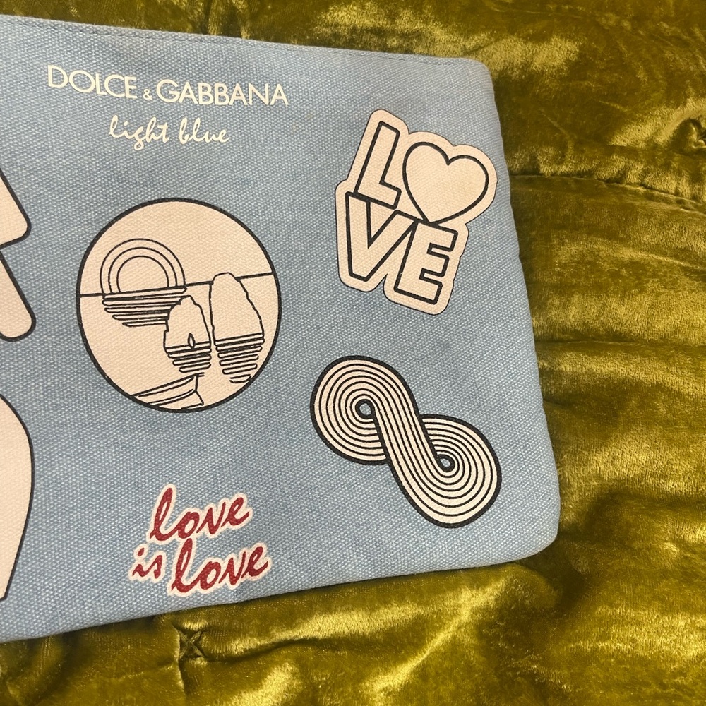 Dolce & Gabbana Blue makeup love in love summer bag - Picture 4 of 9
